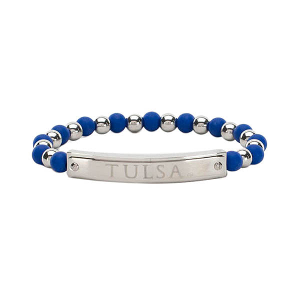 Kerry Bracelet - “TULSA” Blue/Silver