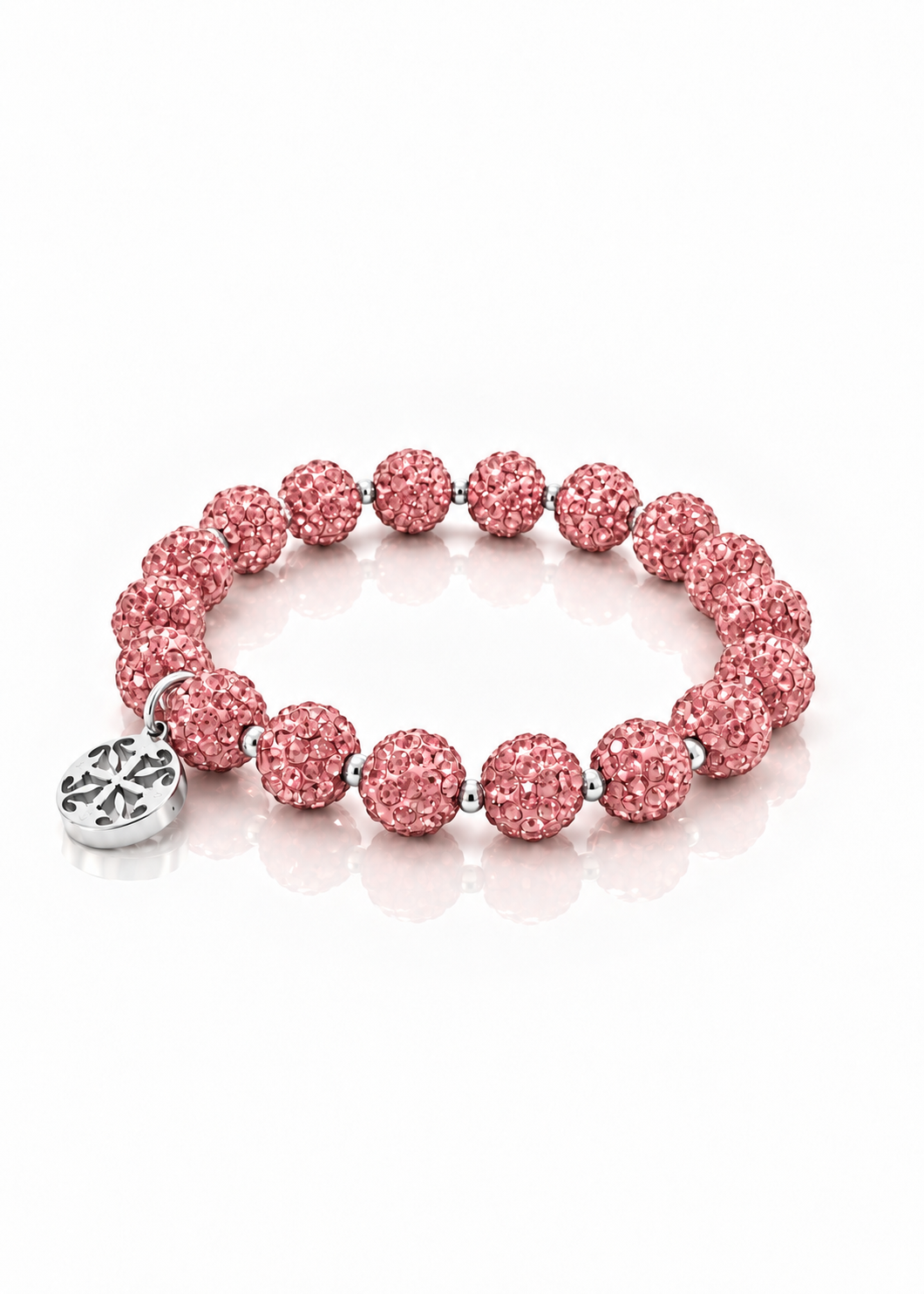Emerson 2.0 Ballet Pink silver overhead view #Color_Ballet Pink