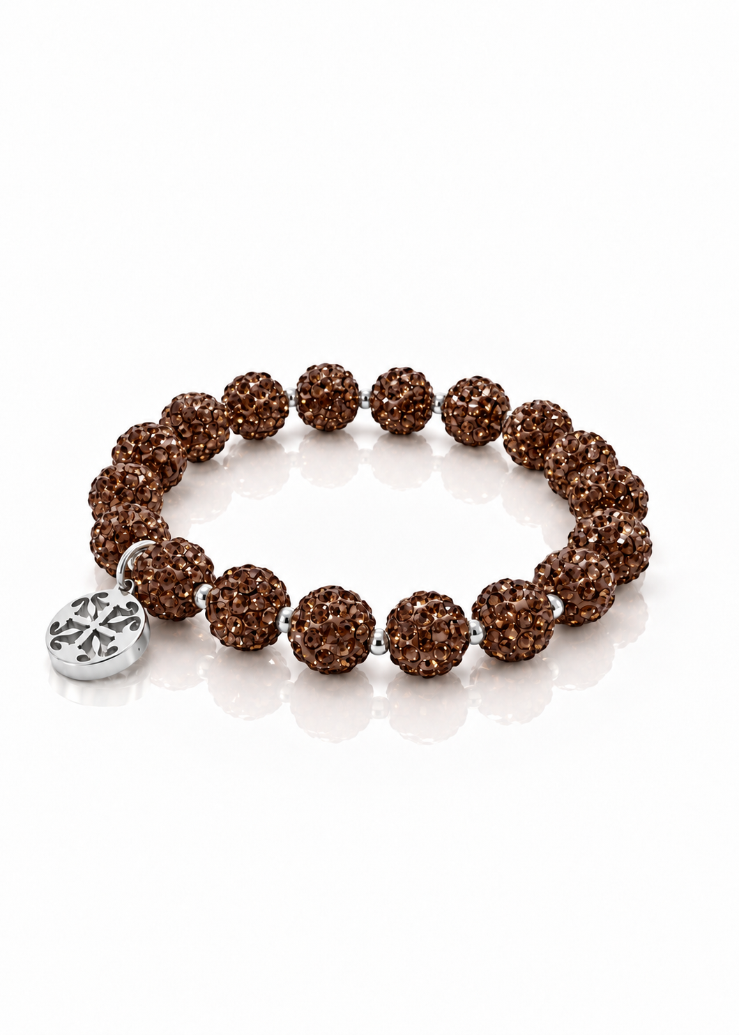 Emerson 2.0 Cocoa silver overhead view #Color_Cocoa