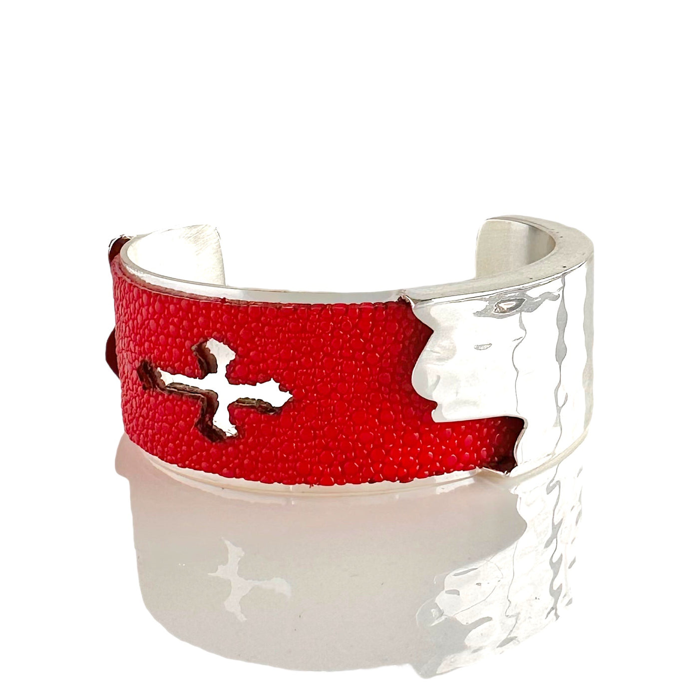 Dallas Stingray Cross 1.0 Silver- Red