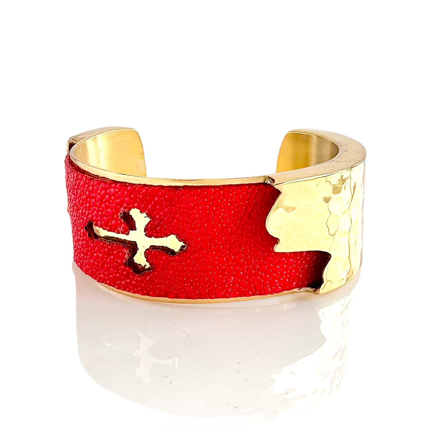 Dallas Stingray Cross 1.0 Gold - Red