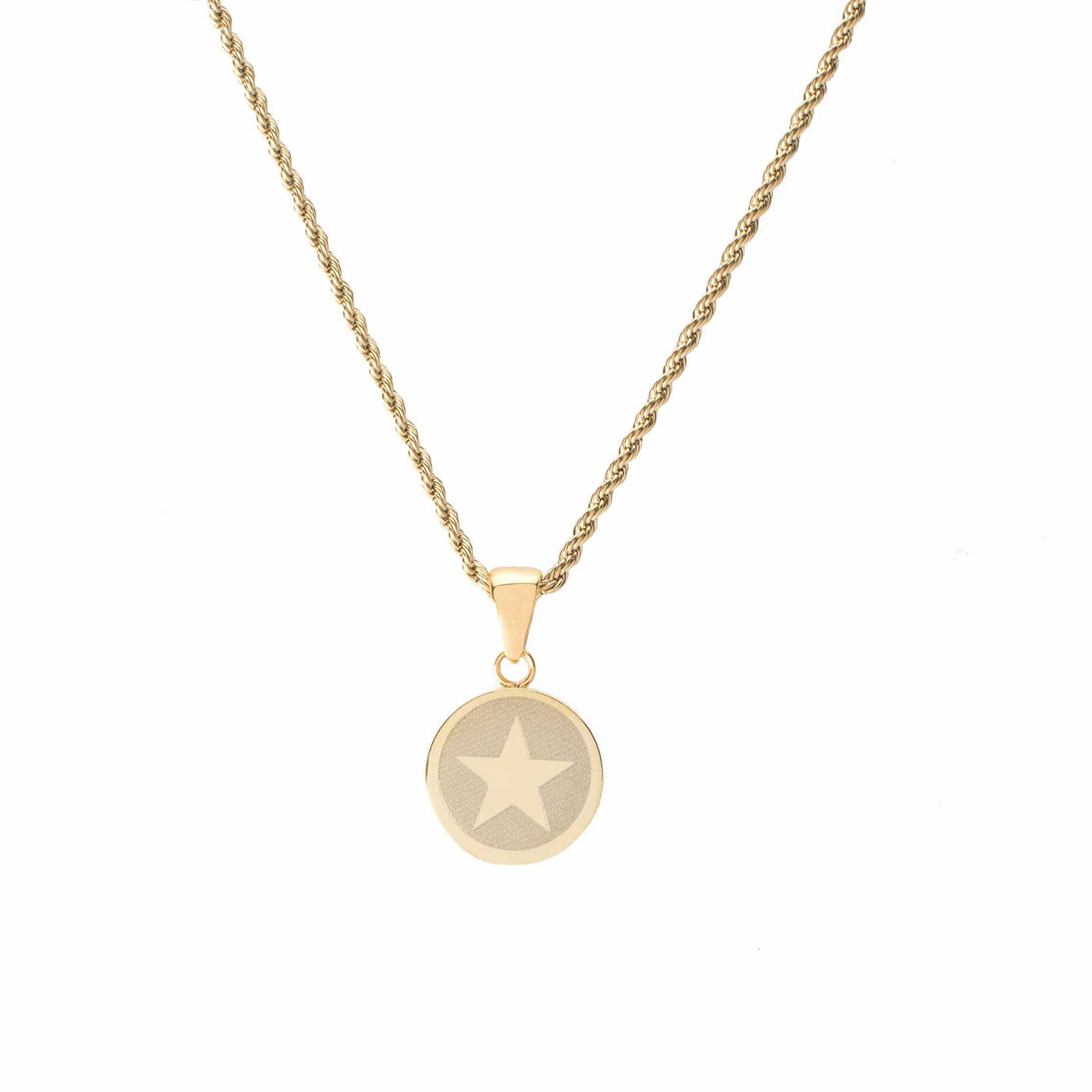 Erin Pendant Necklace Symbol - Gold