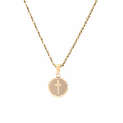 Erin Pendant Necklace Symbol - Gold