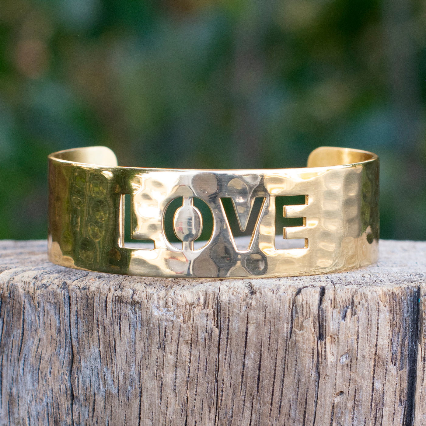 Cut Out .75 Love - Gold