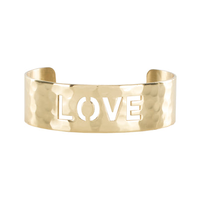 Cut Out .75 Love - Gold