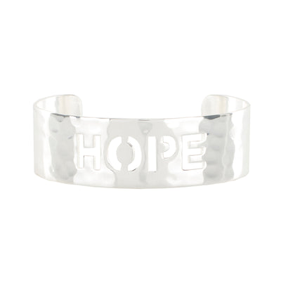Cut Out .75 Hope - Silver