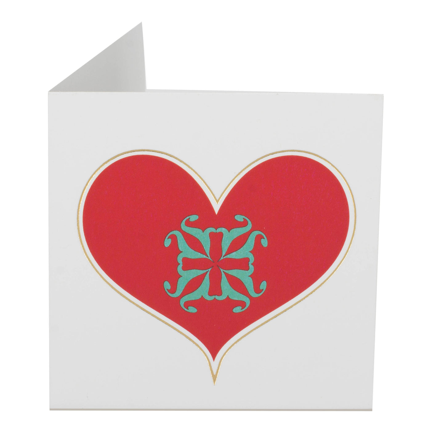 RC Logo Red Heart Card- Inside: "sending you love"